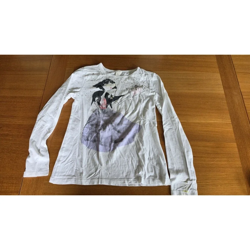 Crewcuts Girl's Long Sleeve Shirt Size 14 READ Description